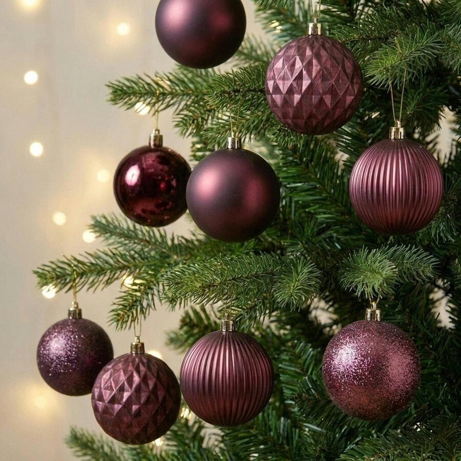 Garden Greatness Mixed Finish Christmas Bauble Pack