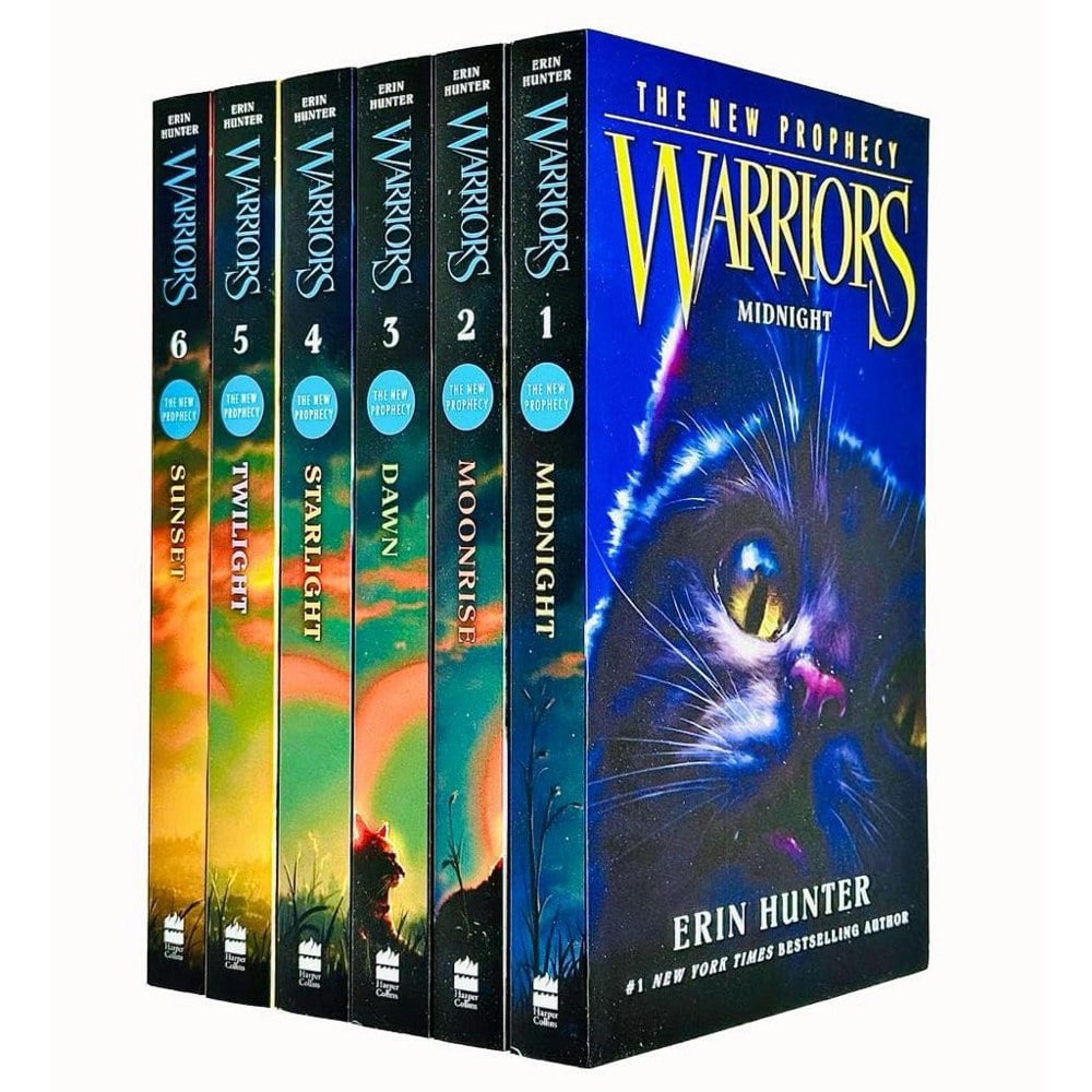 Warrior Cats Series 2 The New Prophecy By Erin Hunter 6 Books Set NEW COVER