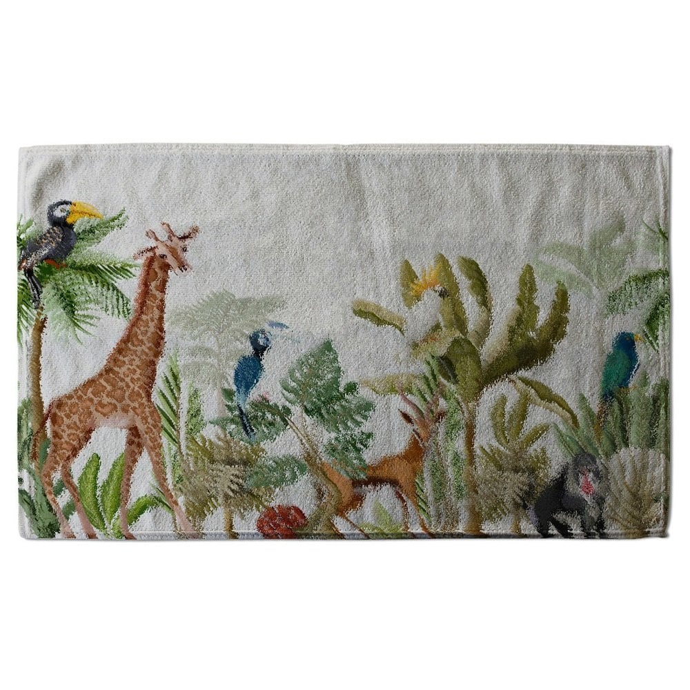 Benjamin Tate Design Tropical Animals (Bath Towel)