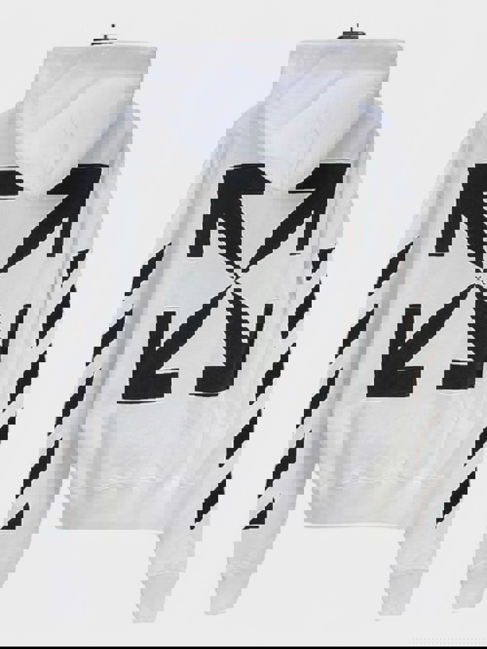 Off - White Mona Lisa Hoodie White/Black - Supplied FashionOFF WHITE