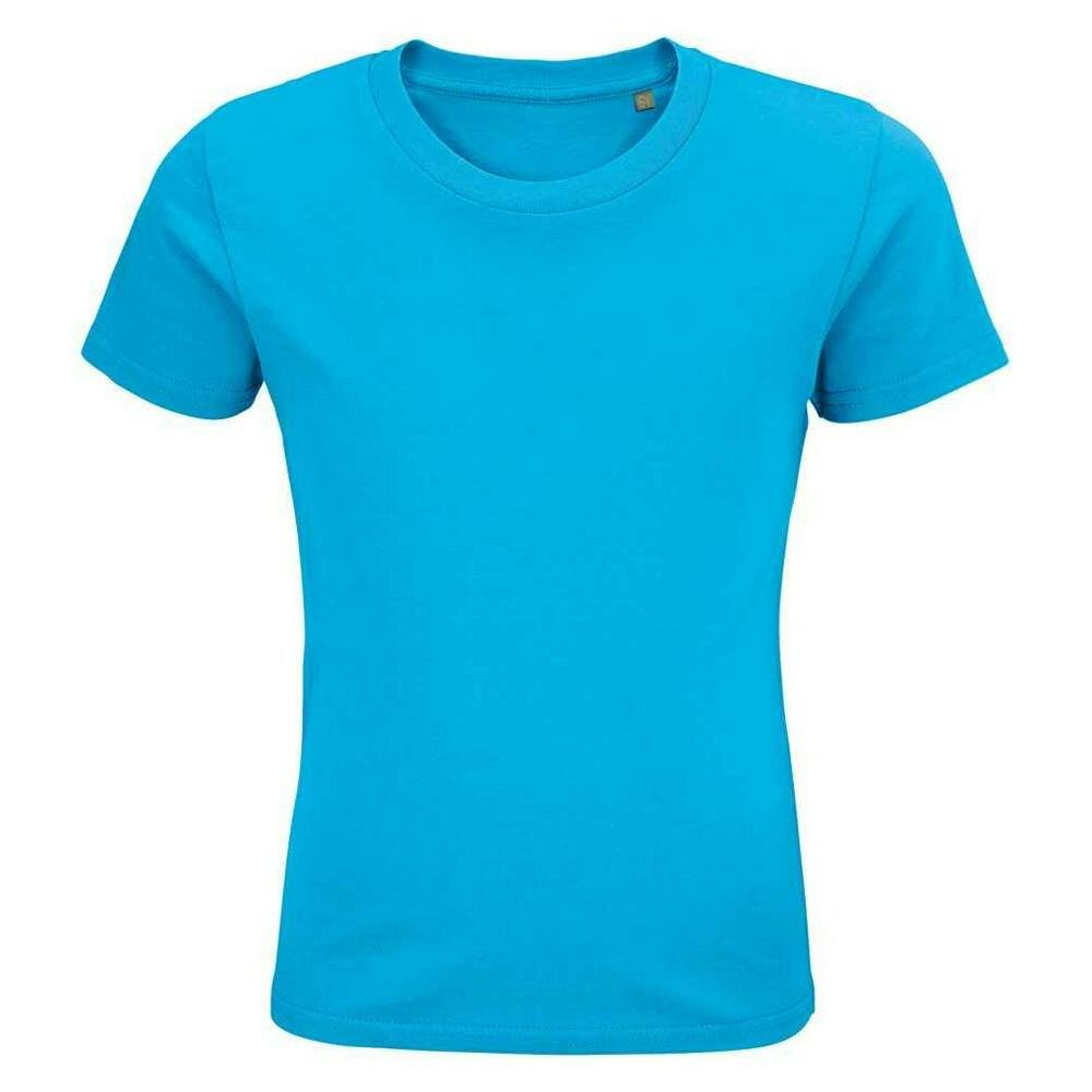 SOLS Childrens/Kids Pioneer Organic T-Shirt - Aqua - Aqua - 100% Organic Cotton