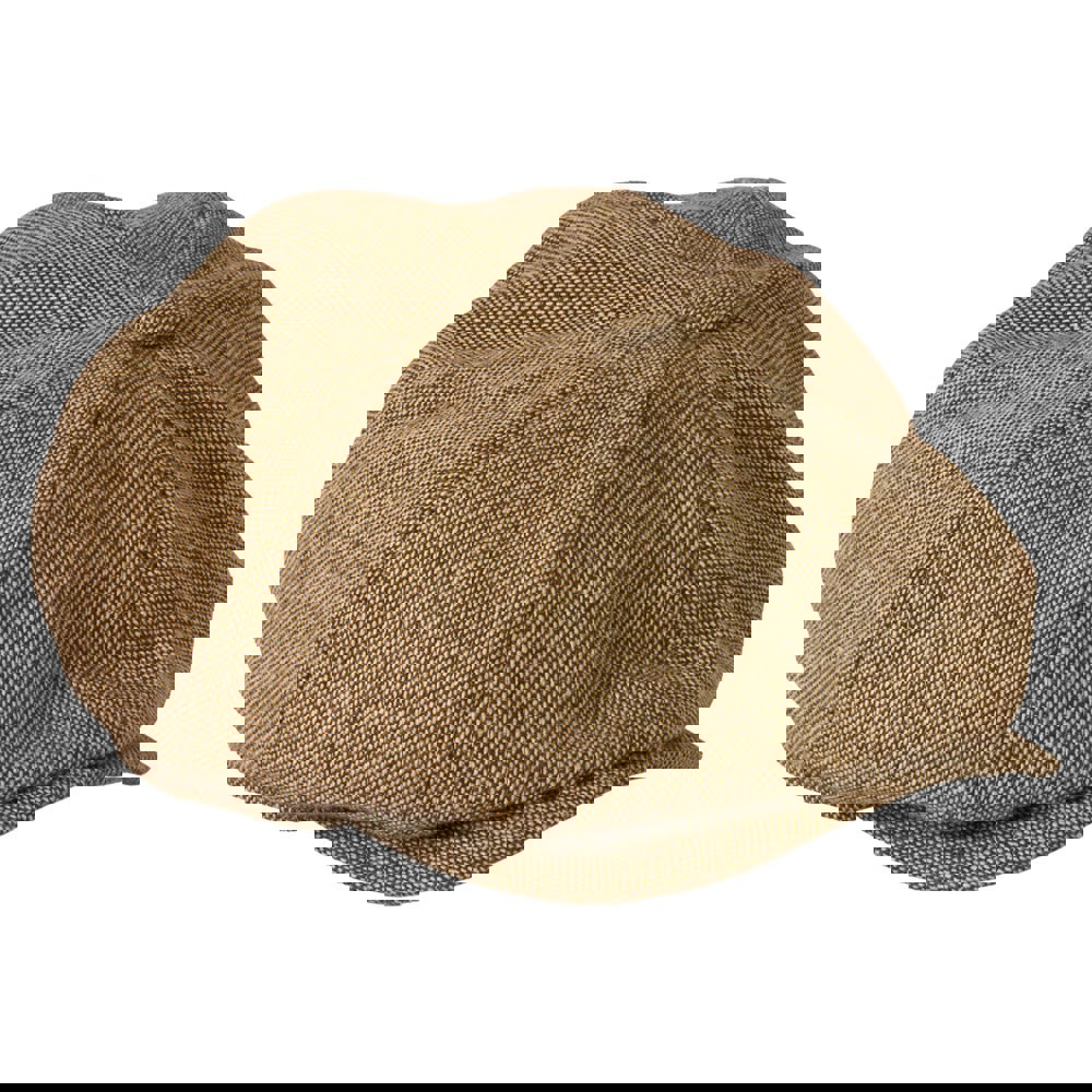 Gamble & Gunn Oatmeal Brown Tweed Newsboy Cap