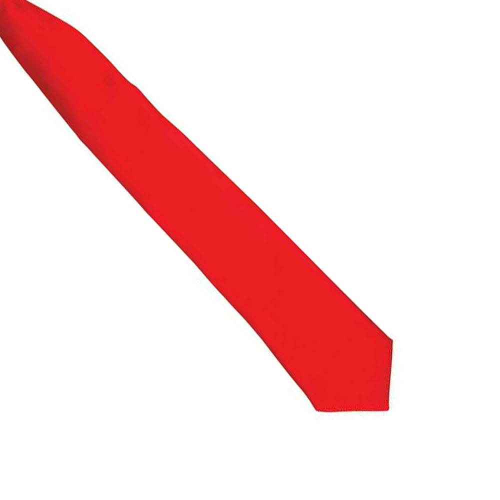 Premier Unisex Adult Satin Tie - Red