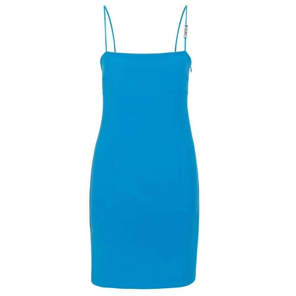 Hugo Womens/Ladies Kamikas Dress - Blue
