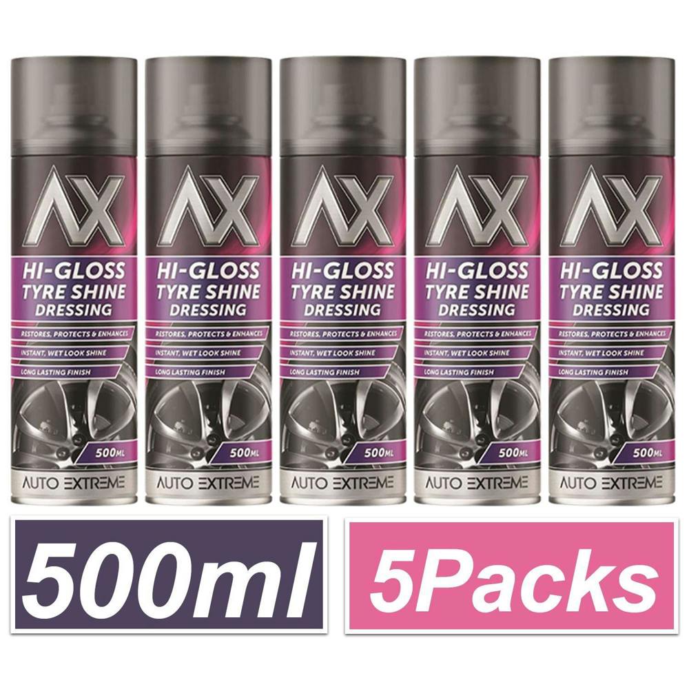 Auto Extreme 5X - Hi-Gloss Tyre Shine Spray 500ml