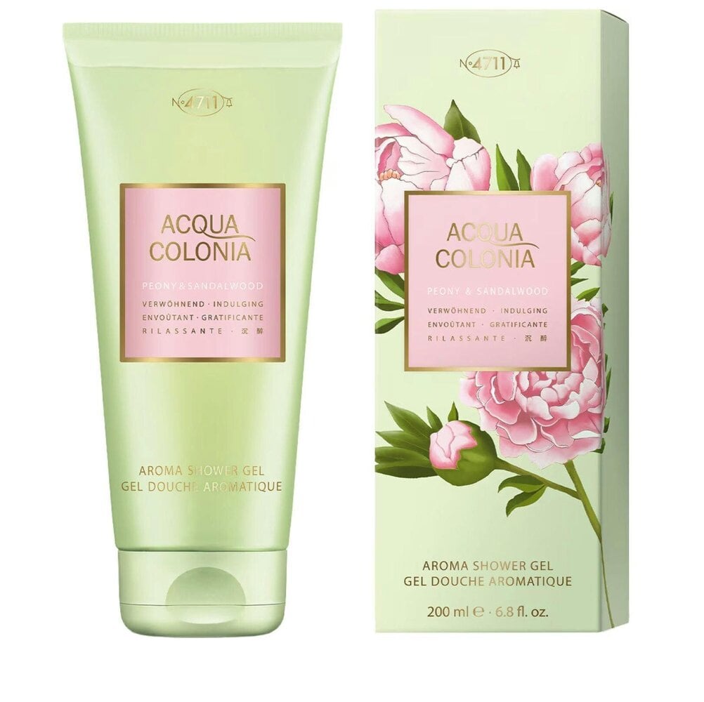 4711 Acqua Colonia Peony & Sandalwood Shower Gel 200ml - 200ml