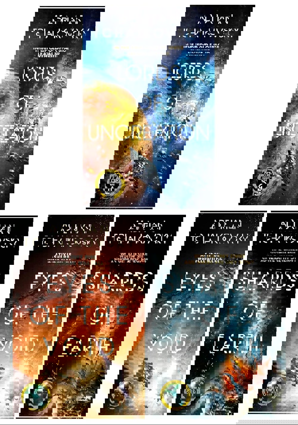 The Final Architecture Series 3 Book Set (Shards of Earth, Eyes of the Void & Lords of Uncreation)