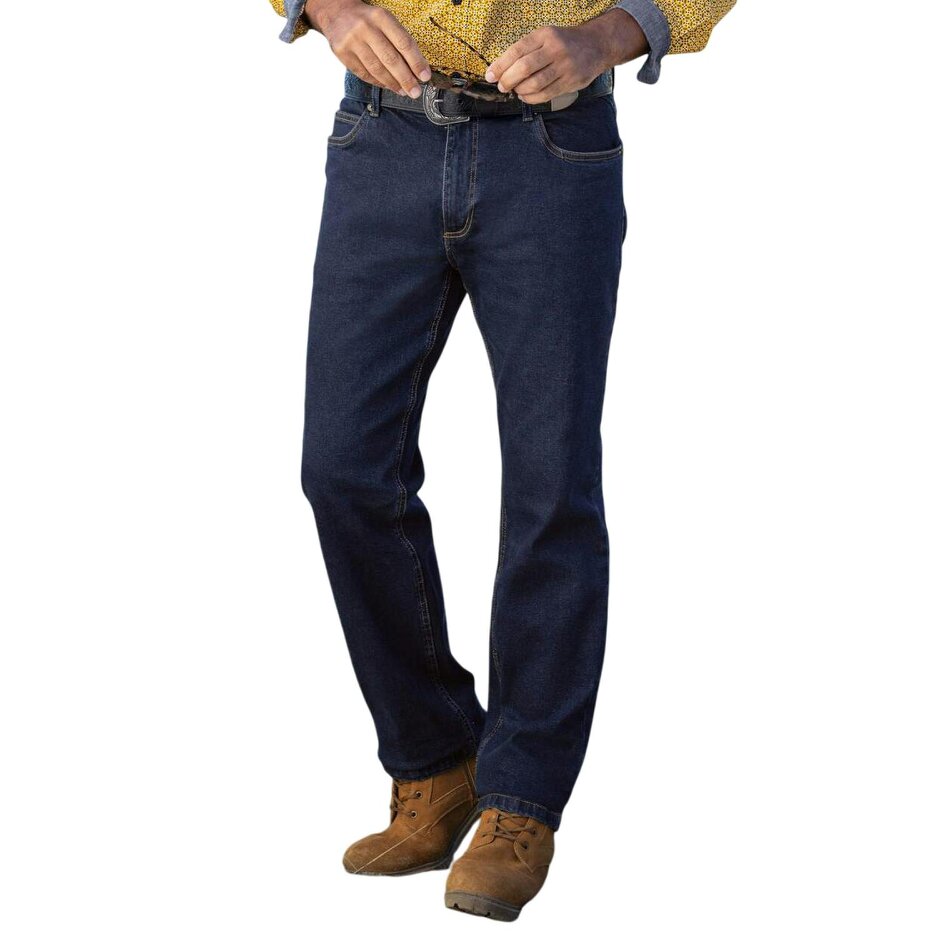 Atlas For Men Mens Stretch Regular Jeans - Blue