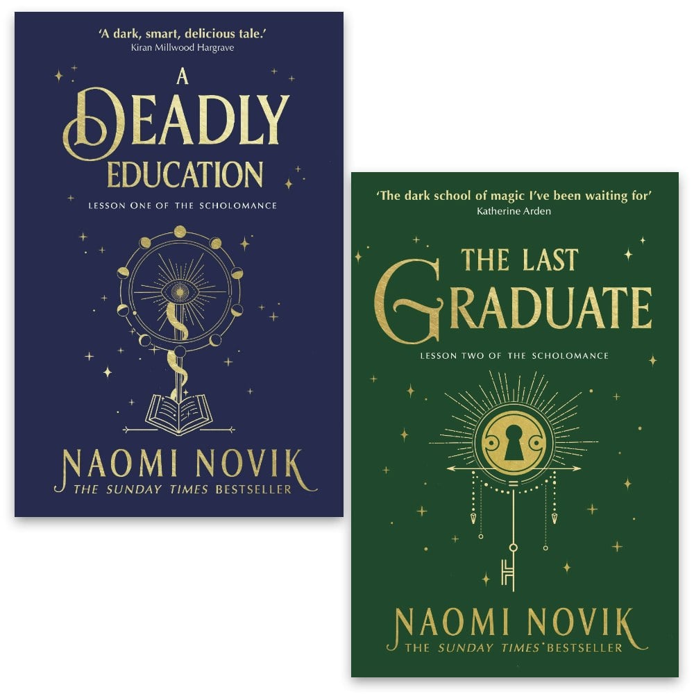 Penguin/Del Rey Naomi Novik Scholomance Series 2 Books Collection Set