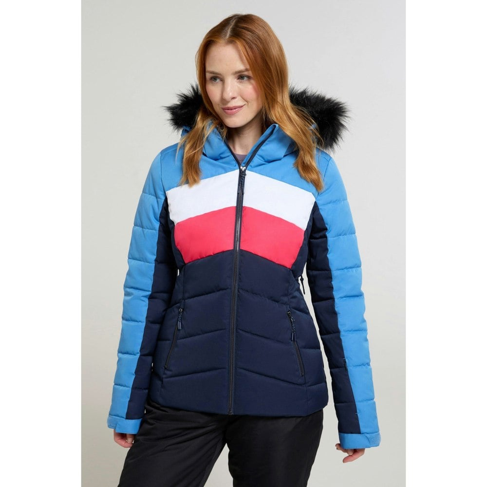 Mountain Warehouse Womens/Ladies Cascade Padded Ski Jacket - Blue