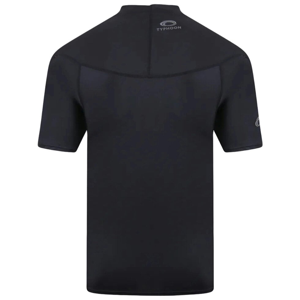 Typhoon Fintra Short Sleeved UPF50+ Tech Rash Vest - Black