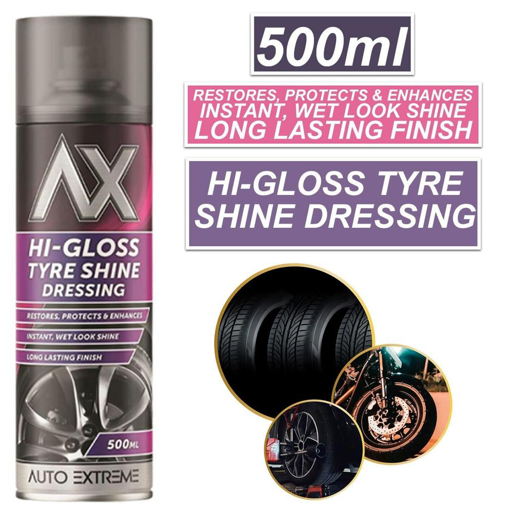 Auto Extreme 1X - Hi-Gloss Tyre Shine Spray 500ml
