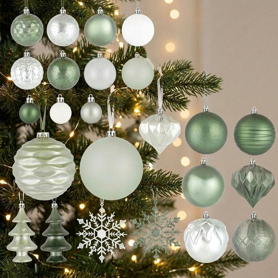 Garden Greatness Transform Decorative Christmas Baubles