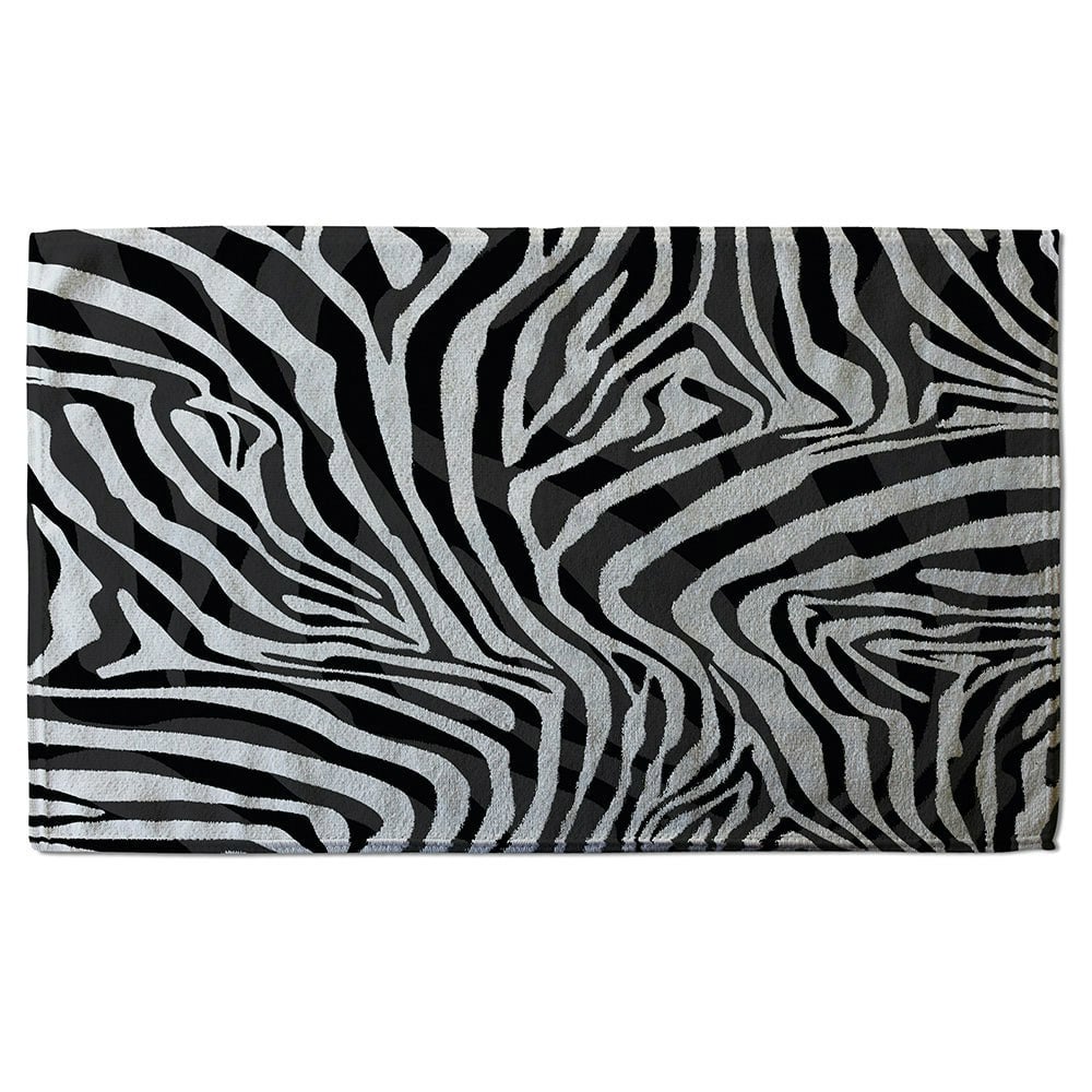 Benjamin Tate Design Zebra Animal Print (Bath Towel)