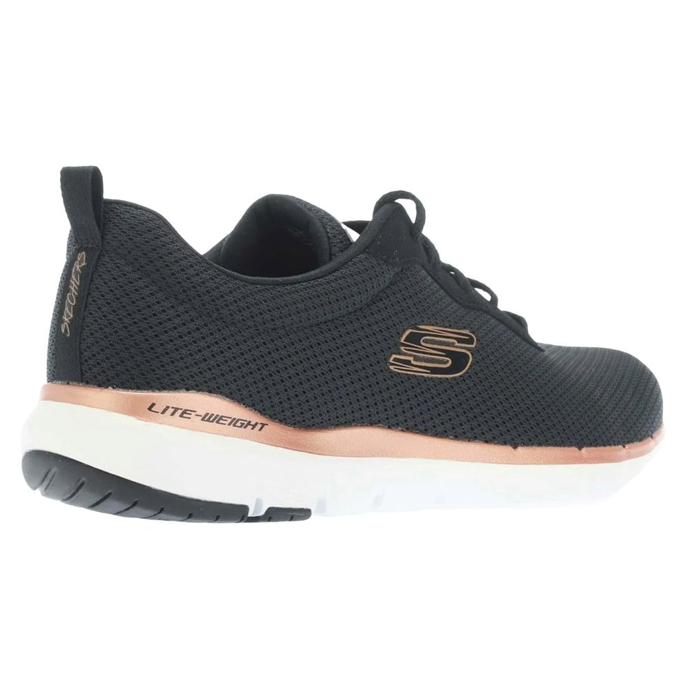 Skechers Womens Flex Appeal 3.0 First Insight Trainers - Black