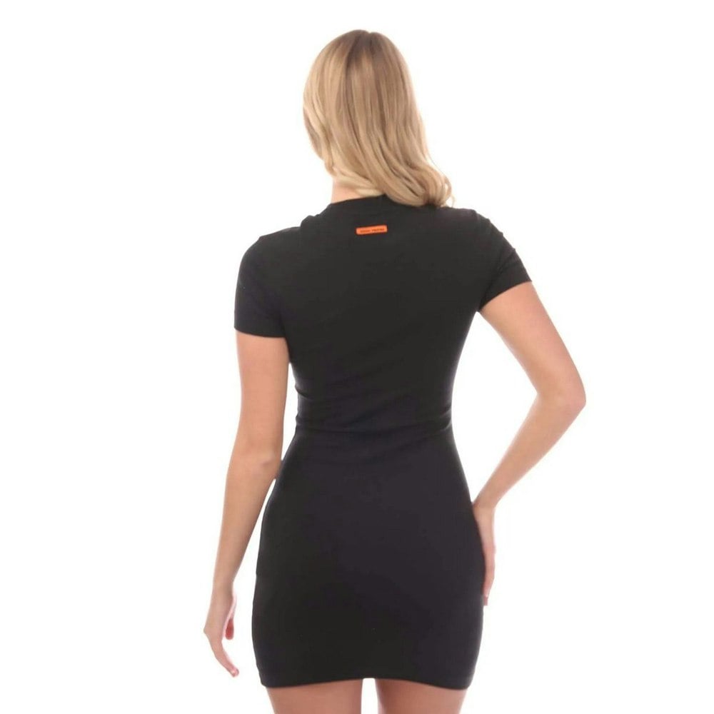 Heron Preston Womens/Ladies CTNMB Casual Dress - Black/White