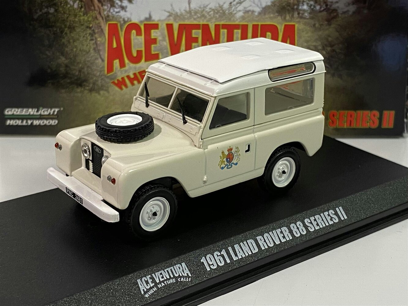 Modèle Réduit Land Rover 88 Series II - Ace Ventura 2, échelle 1/43, Greenlight, Neuf