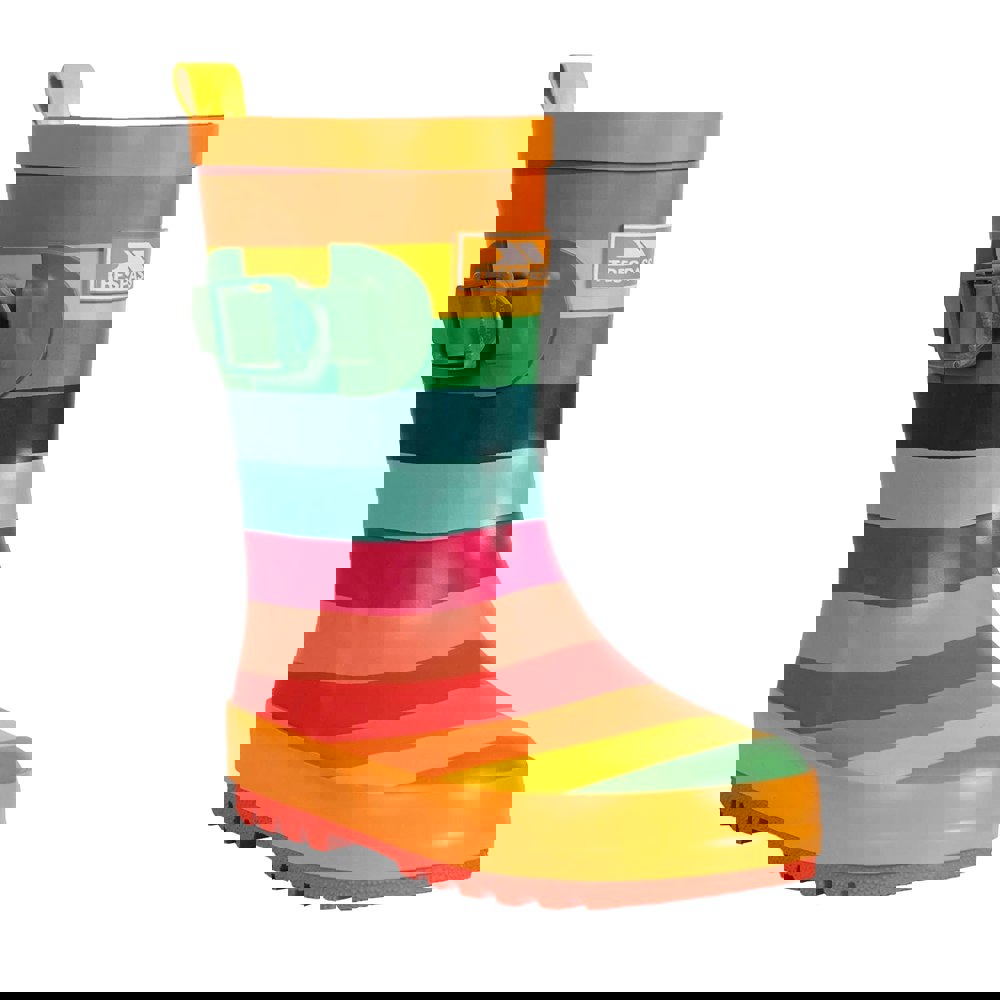 Trespass Childrens/Kids Puddle Wellington Boots - Multicoloured Stripe