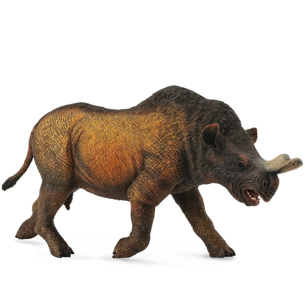 CollectA Prehistoric Megacerops Toy - Hand-Painted And Designed By Experts