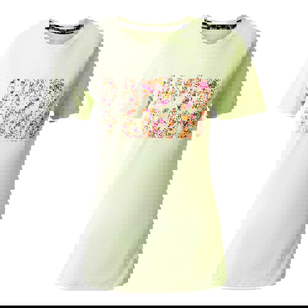 Dare 2B Womens/Ladies Transquility III Floral T-Shirt - Butterfly Green