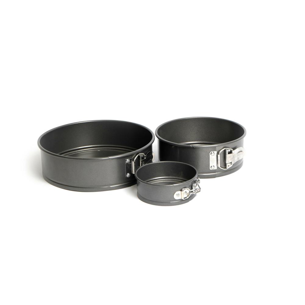 MasterClass 3pc Non-Stick Spring Form Loose Base Round | Rackhams