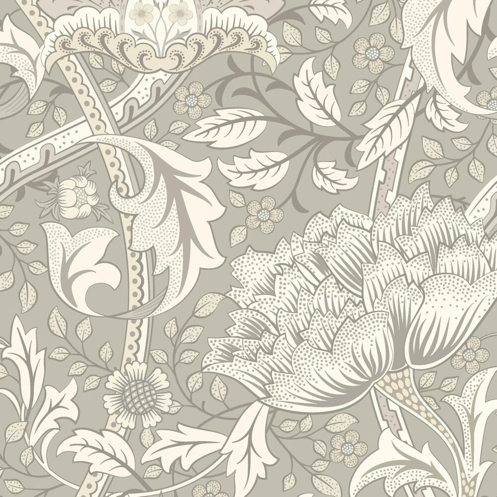 Hoopla Walls Cotswold Trail - Dove Grey 10m Wallpaper