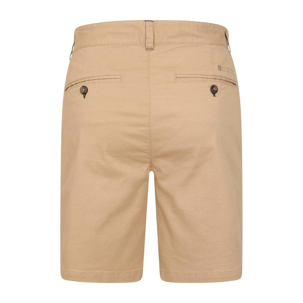 Mountain Warehouse Mens Organic Chino Shorts - Beige