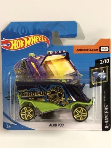 hot wheels aero pod x- raycers ghd51 new