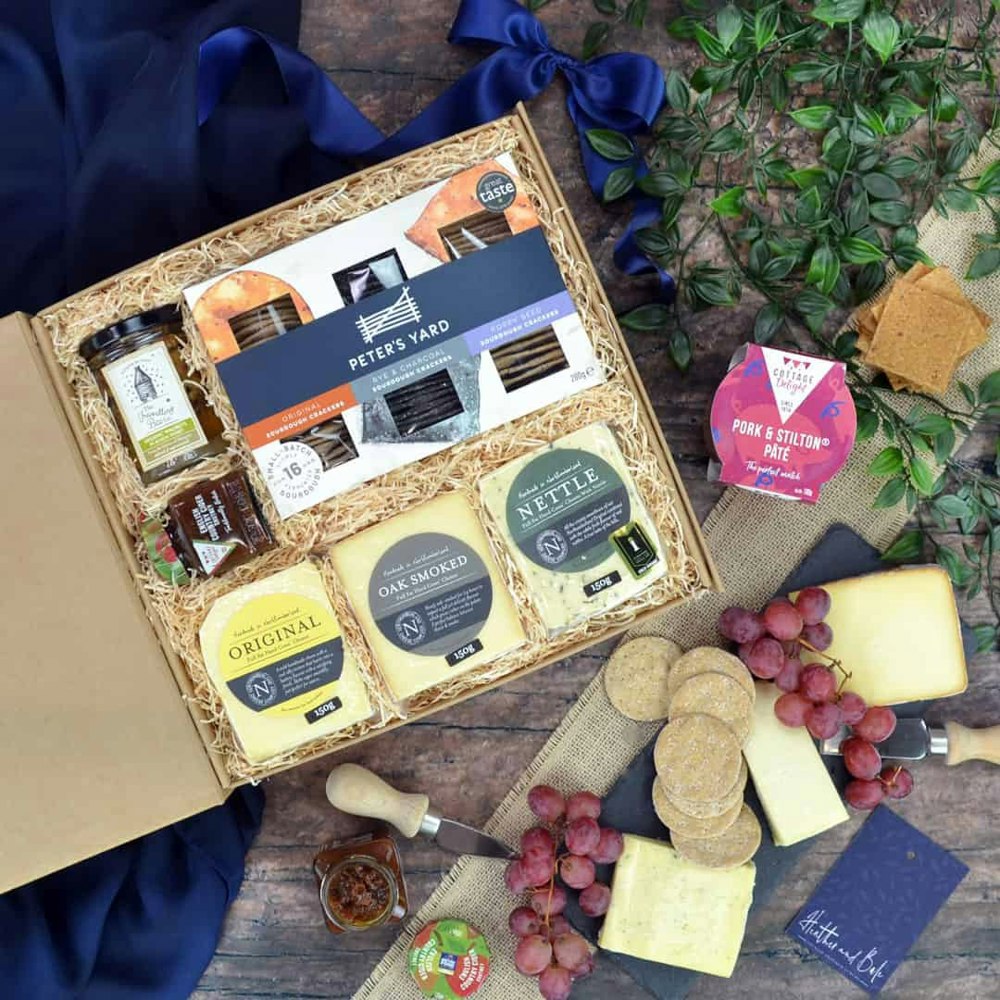 Heather and Bale Lesbury Luxury Cheese Hamper | Rackhams