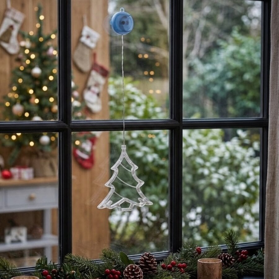 Garden Greatness Warm White LED Suction Cup Window Tree Light