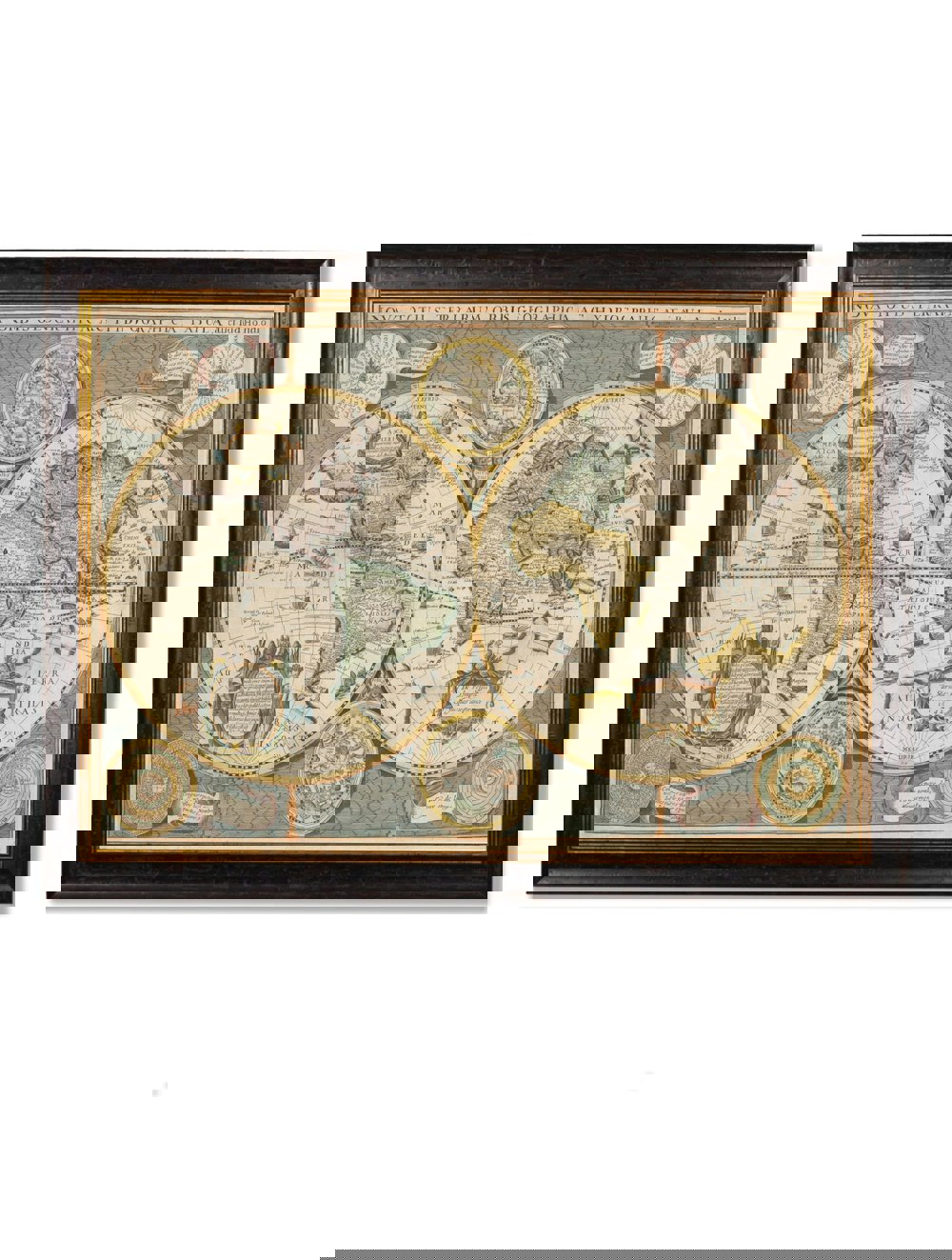 c.1642 Map of the World - The Weird & Wonderful