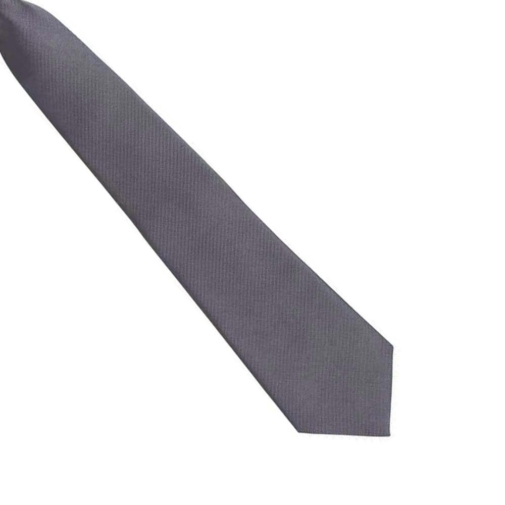 Premier Unisex Adult Colours Fashion Plain Clip-On Tie - Grey