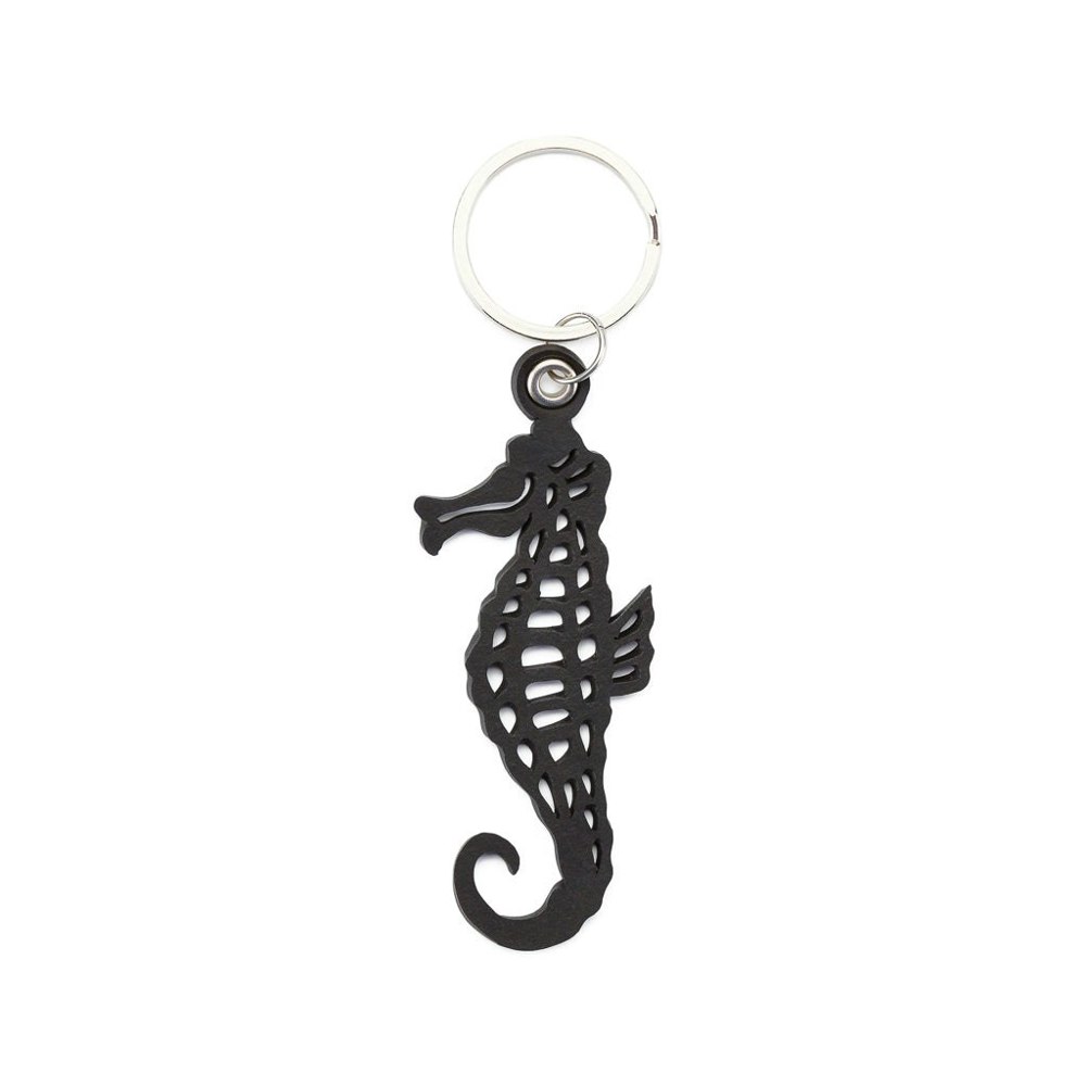 Paguro Seahorse Recycled Rubber Vegan Keyring