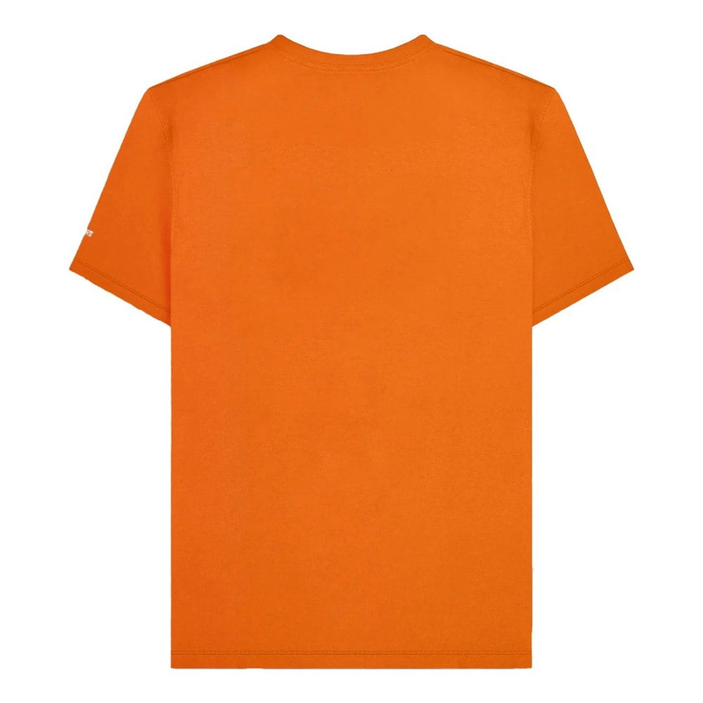 Lambretta Mens SS25 Racing Stripe Big & Tall T-Shirt - Orange
