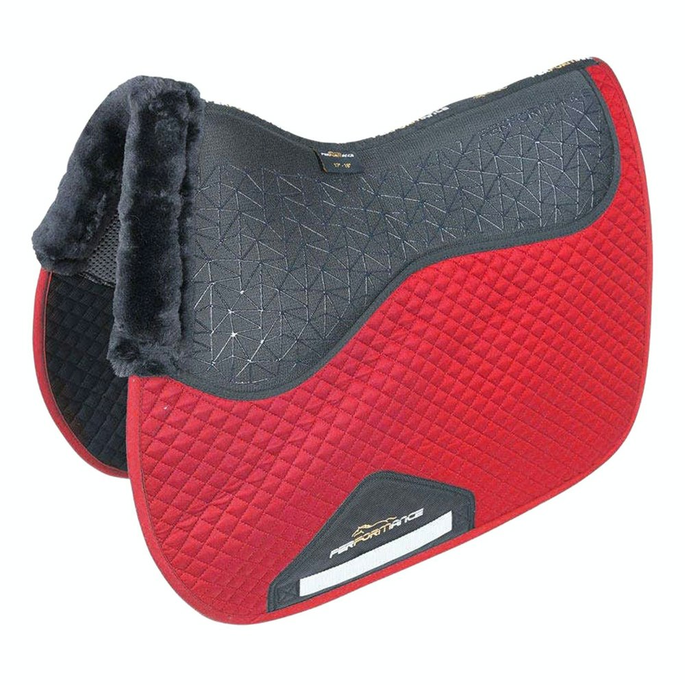 Performance Fusion Horse Saddlecloth - Deep Red