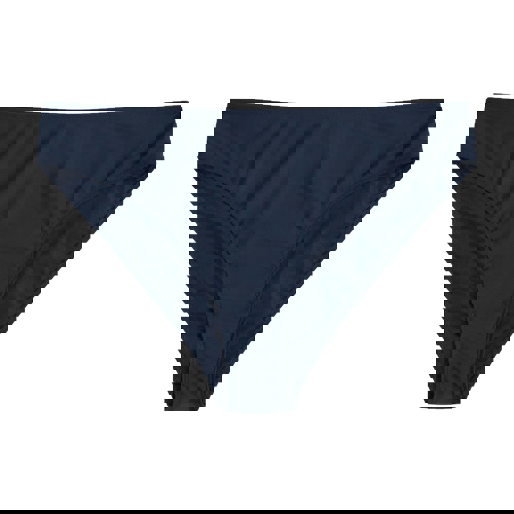 Animal Womens/Ladies Docks Plain Bikini Bottoms - Dark Blue