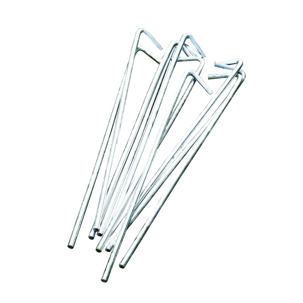 Regatta Great Outdoors 7 Roundwire Steel Tent Pegs - Silver