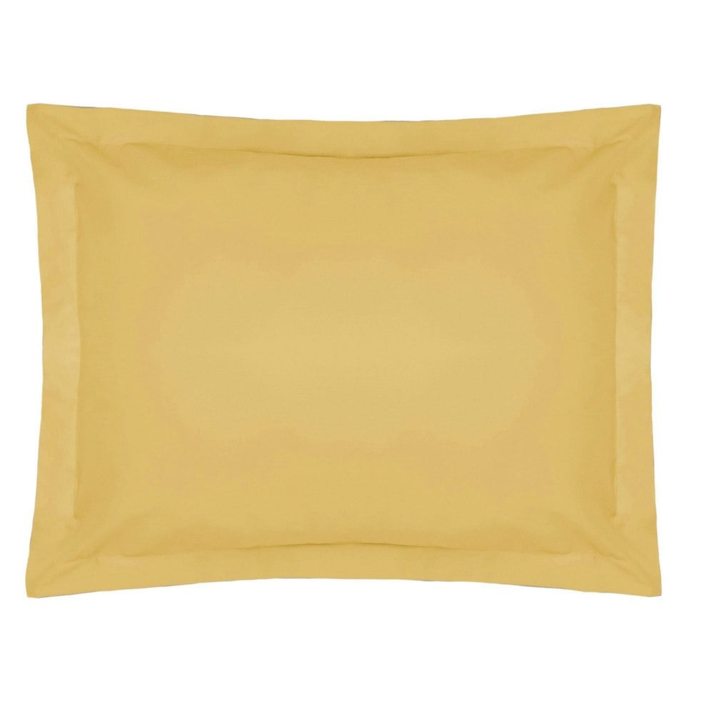 Belledorm Easycare Percale Oxford Pillowcase - Saffron