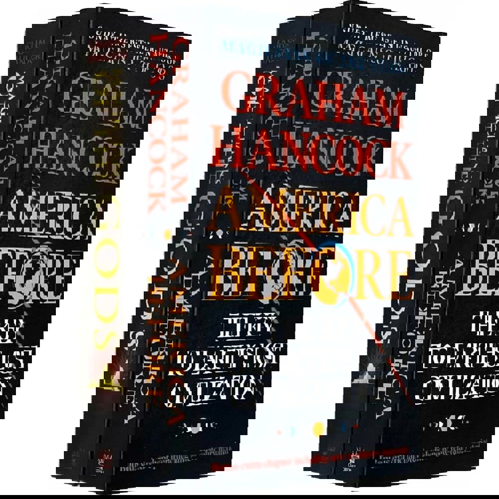 Graham Hancock 2 Books Collection Set Magicians of the Gods and America Before