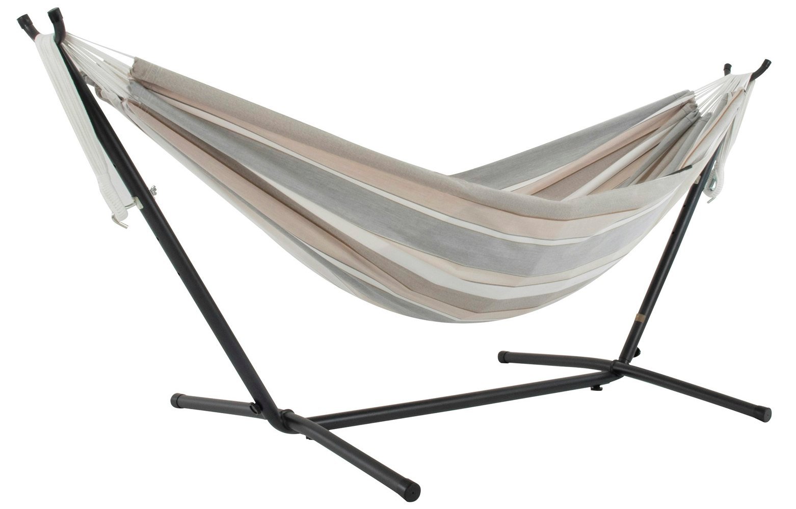 Vivere's Combos - Sunbrella Dove Hammock with Stand (8ft)