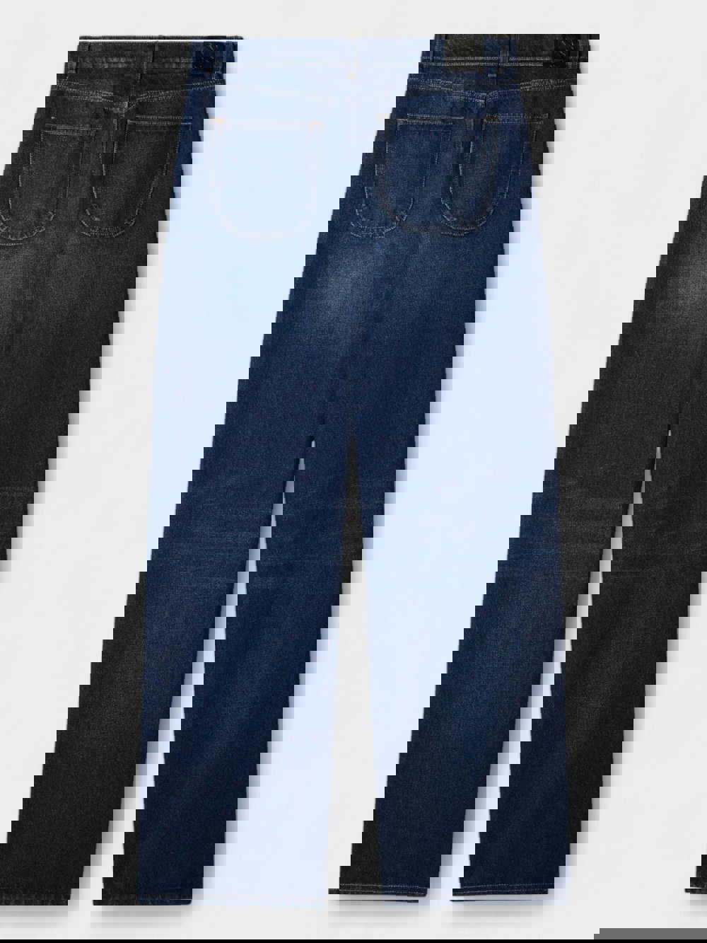 Off - White Eyelet Loose Fit Jeans Medium Blue - Supplied FashionOff White