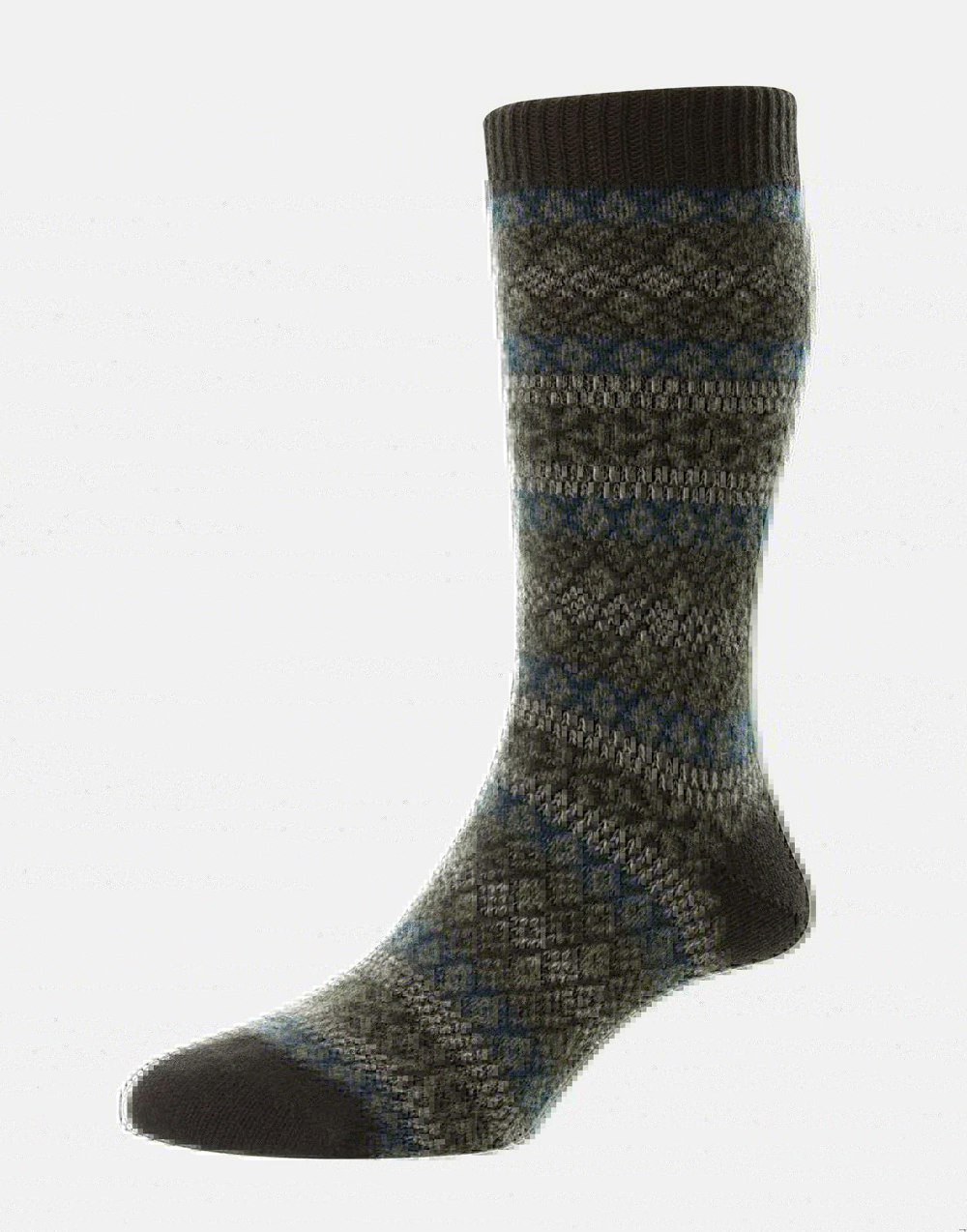 Sherbourne Cashmere Socks - Dark Forest - British Boxers