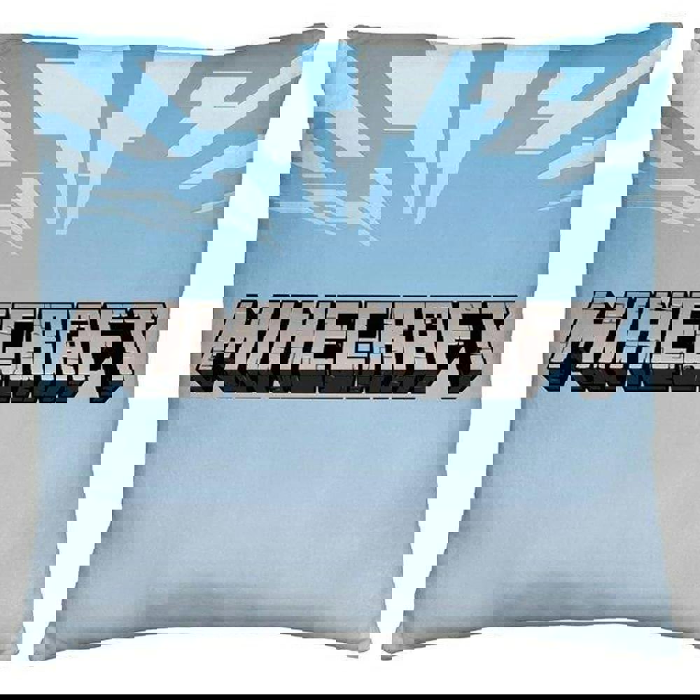 Minecraft Characters Filled Cushion - Green/Blue/Brown