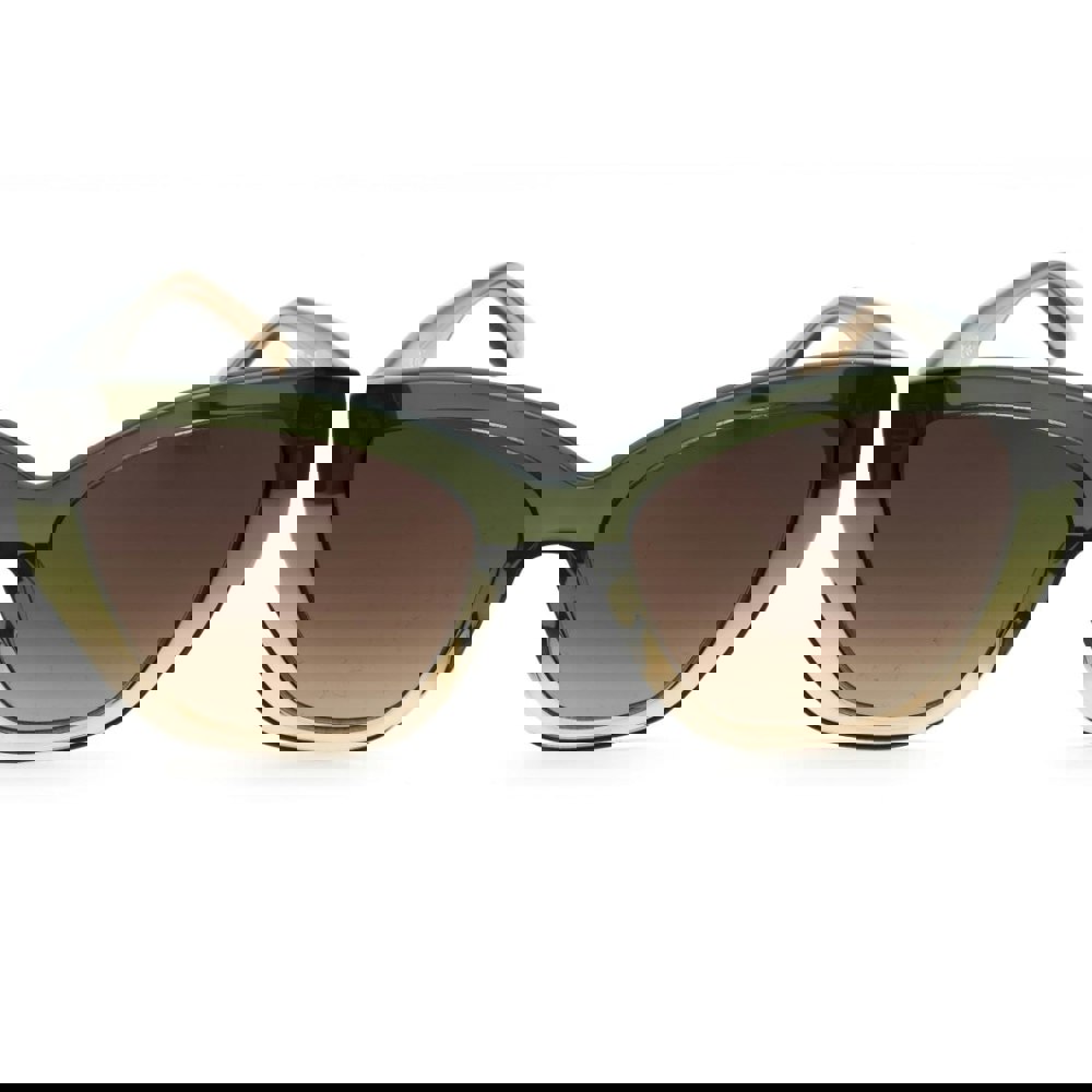 Banana Republic Brown SF Lens Green Nude Sunglasses One Size