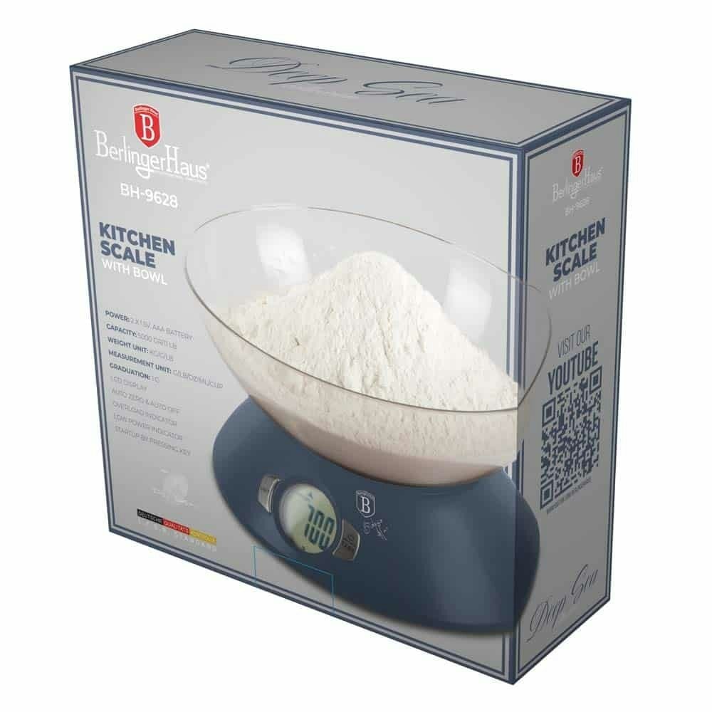 Berlinger Haus Kitchen scale with bowl Berlinger Haus BH9628 Deep Sea