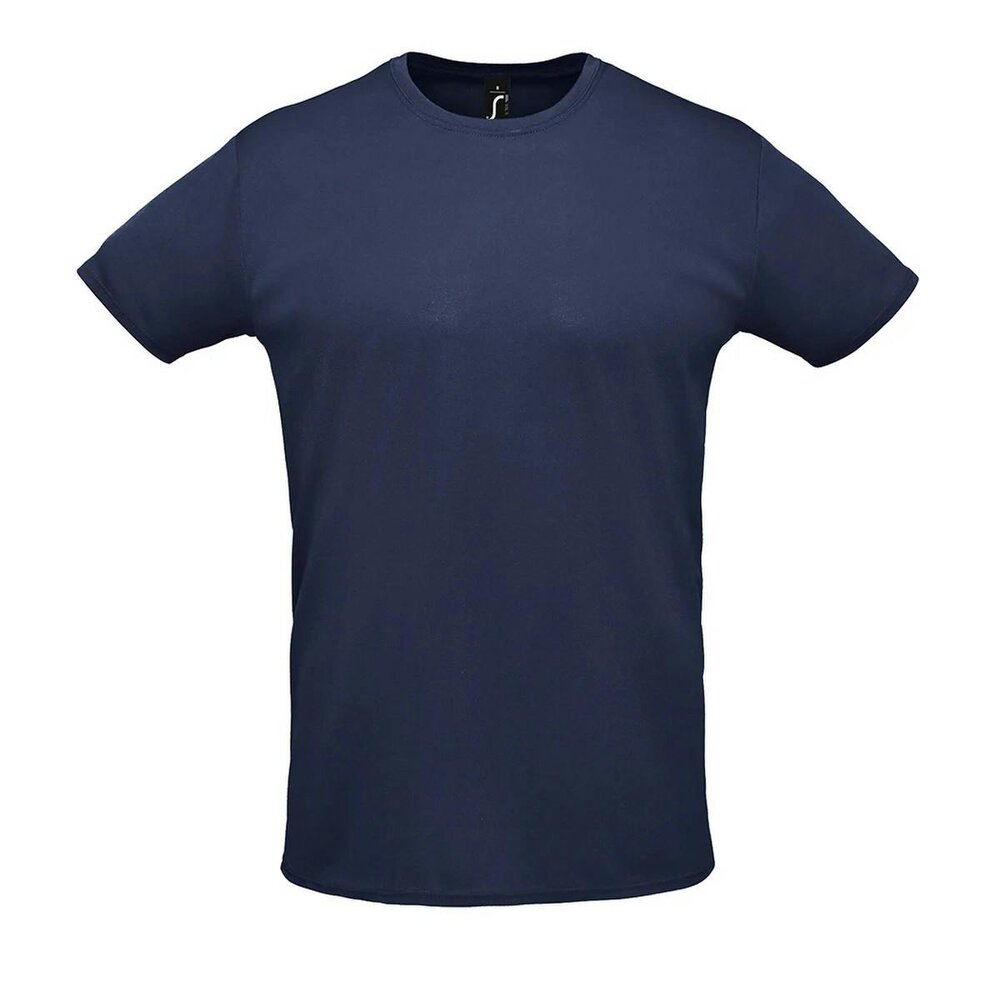 SOLS Unisex Adult Sprint T-Shirt - French Navy - French Navy - 100% Recycled Polyester