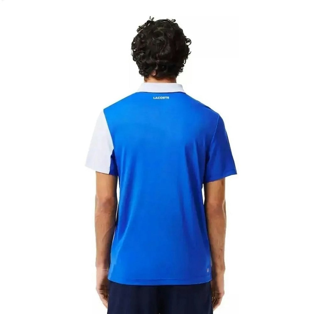 Lacoste Mens Ultra Dry Regular Tennis Polo Shirt - Blue