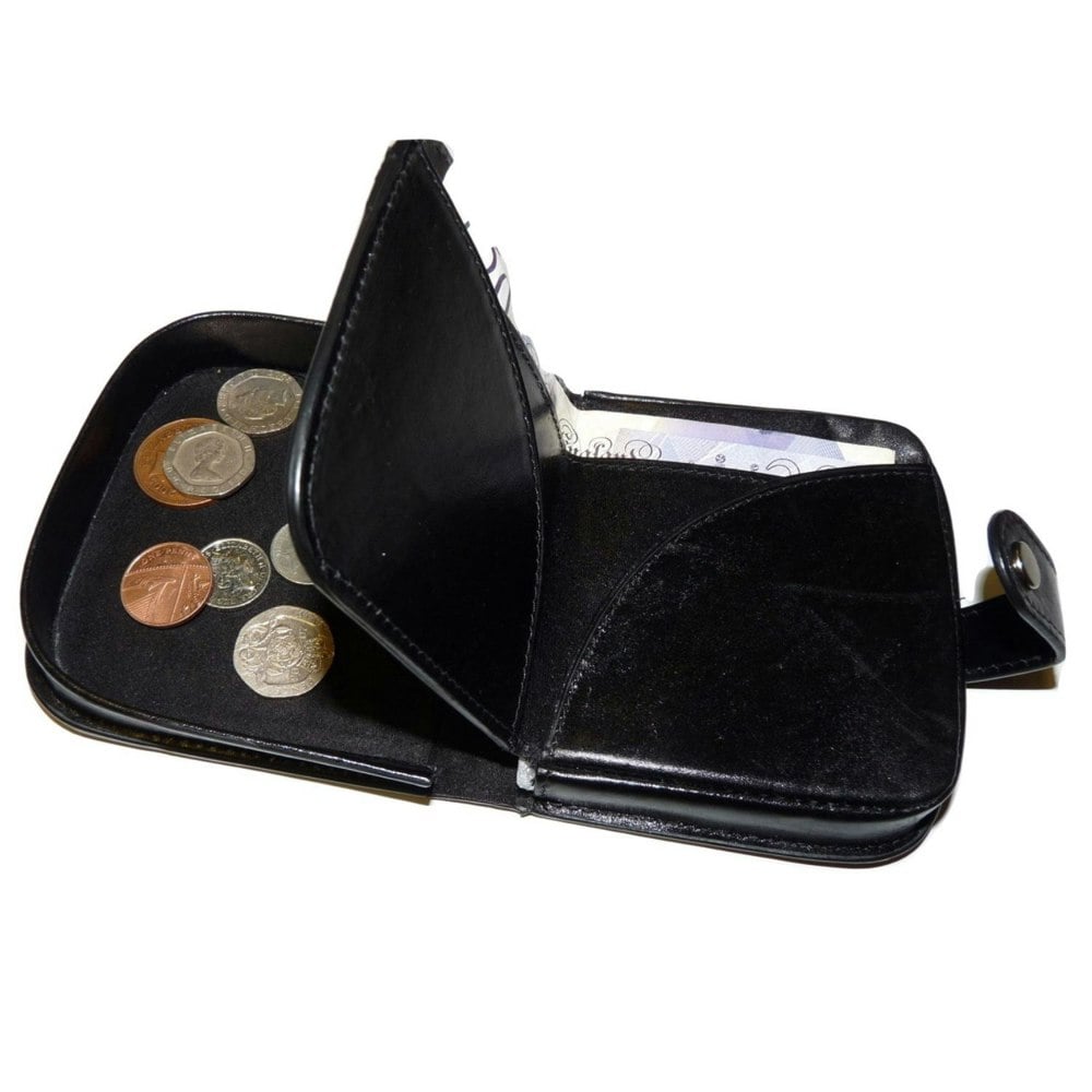Mala Leather Odyssey Collection Large Leather Tray Purse
