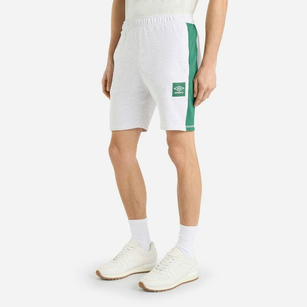 Umbro Mens Terrace Shorts - Fir/Ice Marl