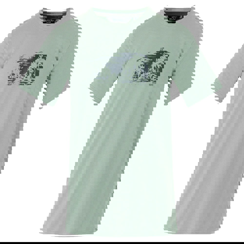 Regatta Mens Cline IX Beach T-Shirt - Glacier